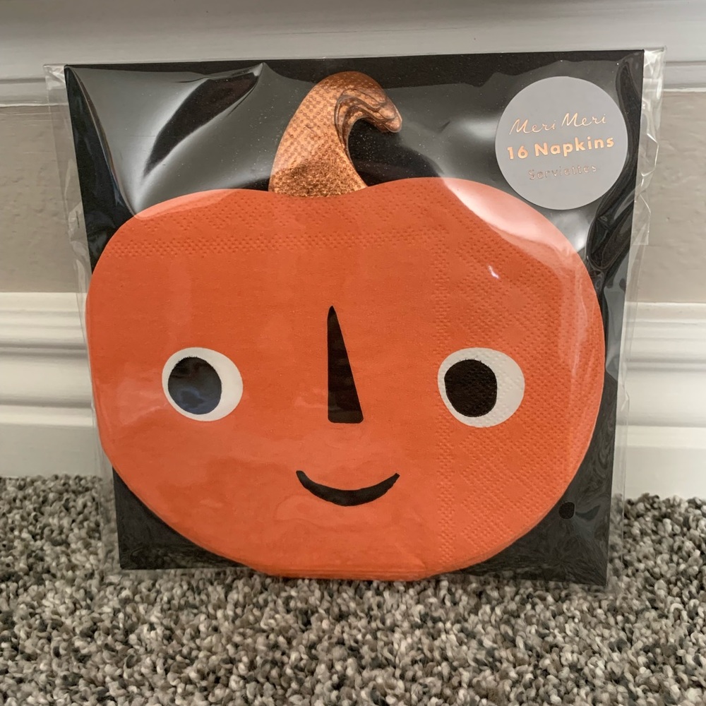 Meri Meri Pumpkin Napkins